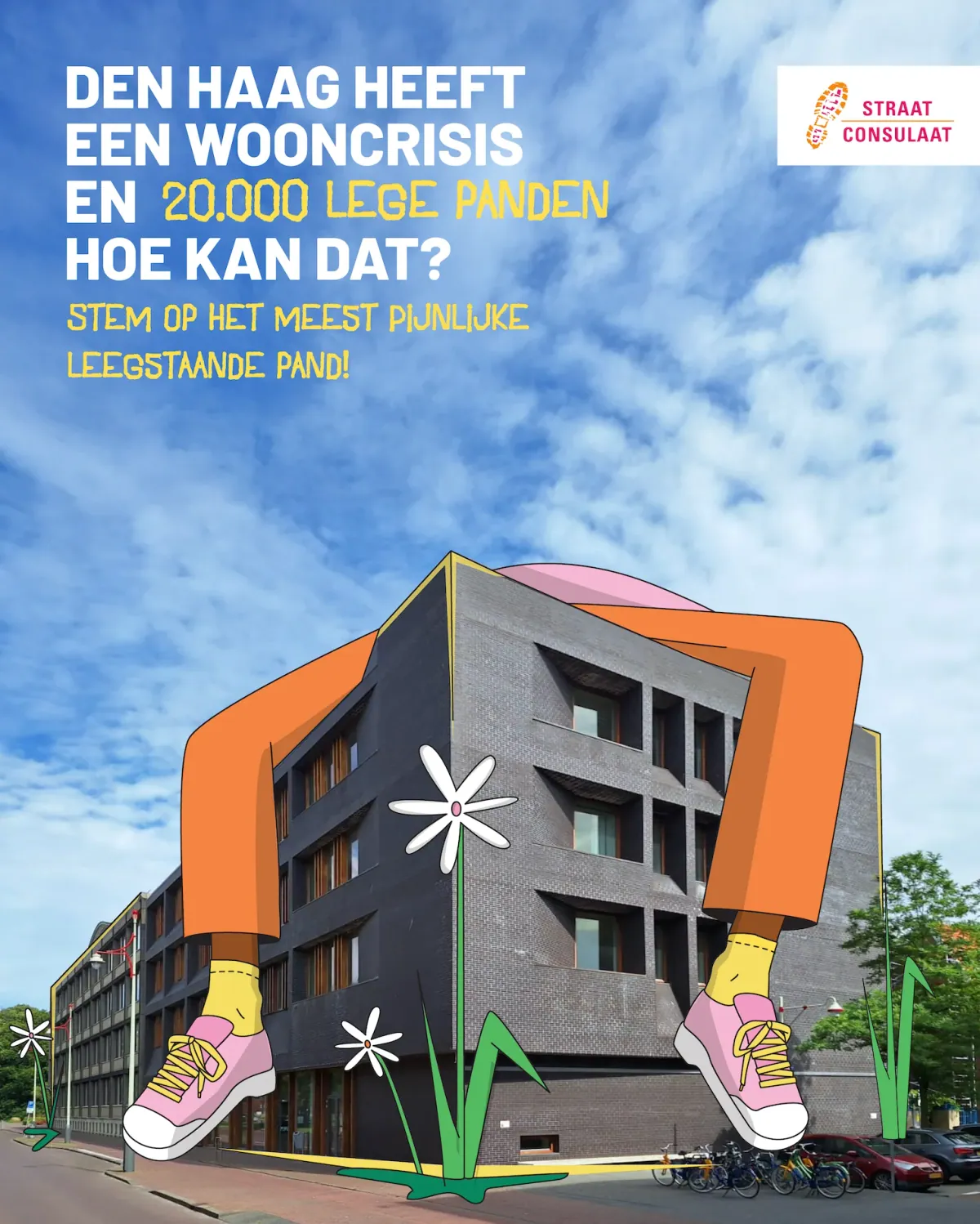 Straatconsulaat - Illustration by Juul Lit