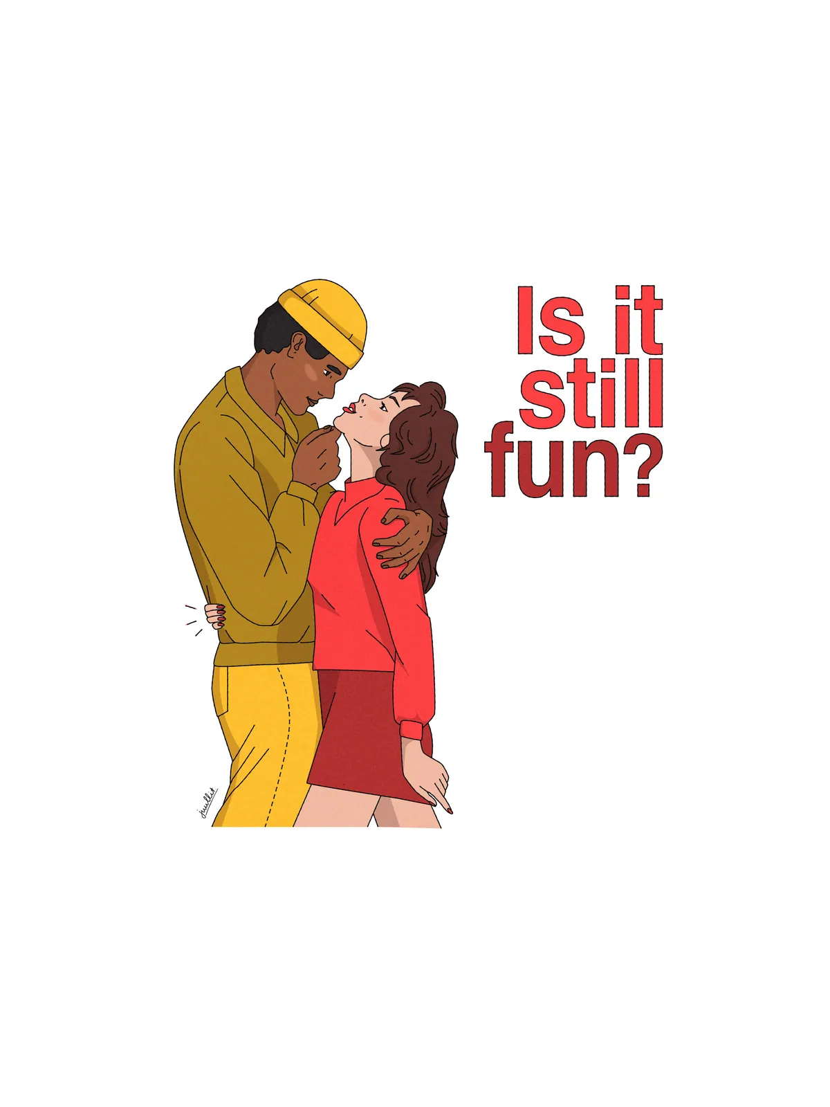 Is it fun?  - Illustration by Juul Lit (2 of 4)