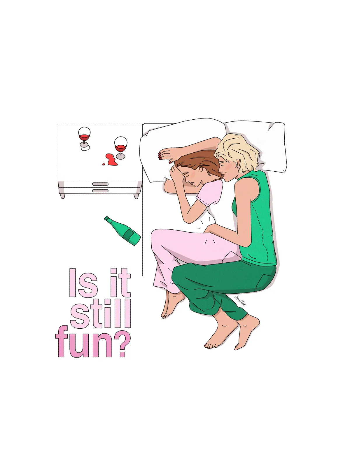 Is it fun?  - Illustration by Juul Lit (3 of 4)