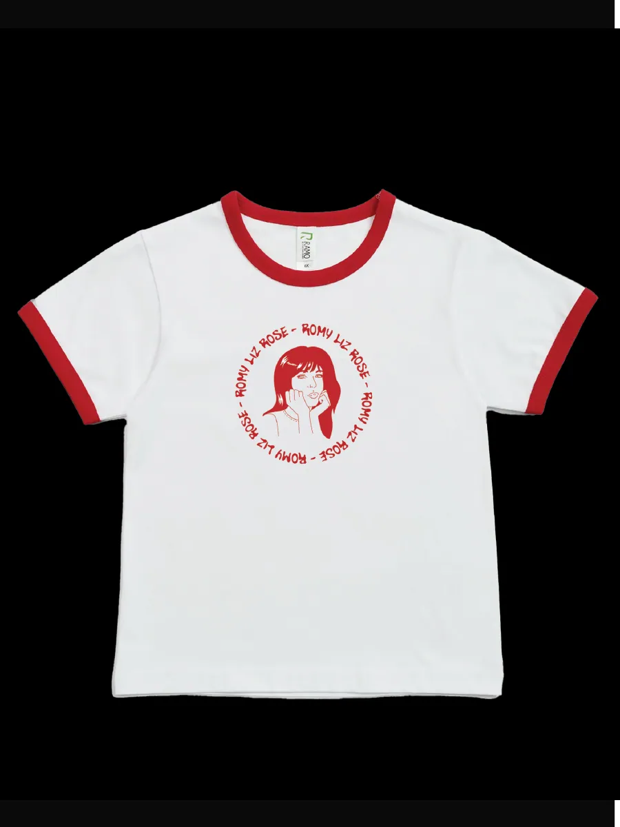 Shirt design for Romy Liz Rose